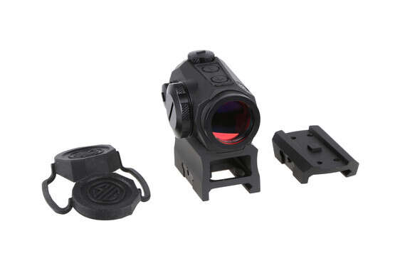 1x20mm sig ROMEO5 2 moa red dot two mounts and rubber lens covers